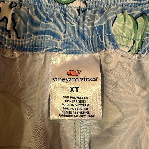 Vineyard Vines Mens Key Lime Chappy Swim Trunks XT - Picture 3 of 5